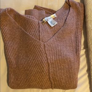 Light blush sweater